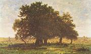 Theodore Rousseau Les chenes d Apremont oil painting on canvas